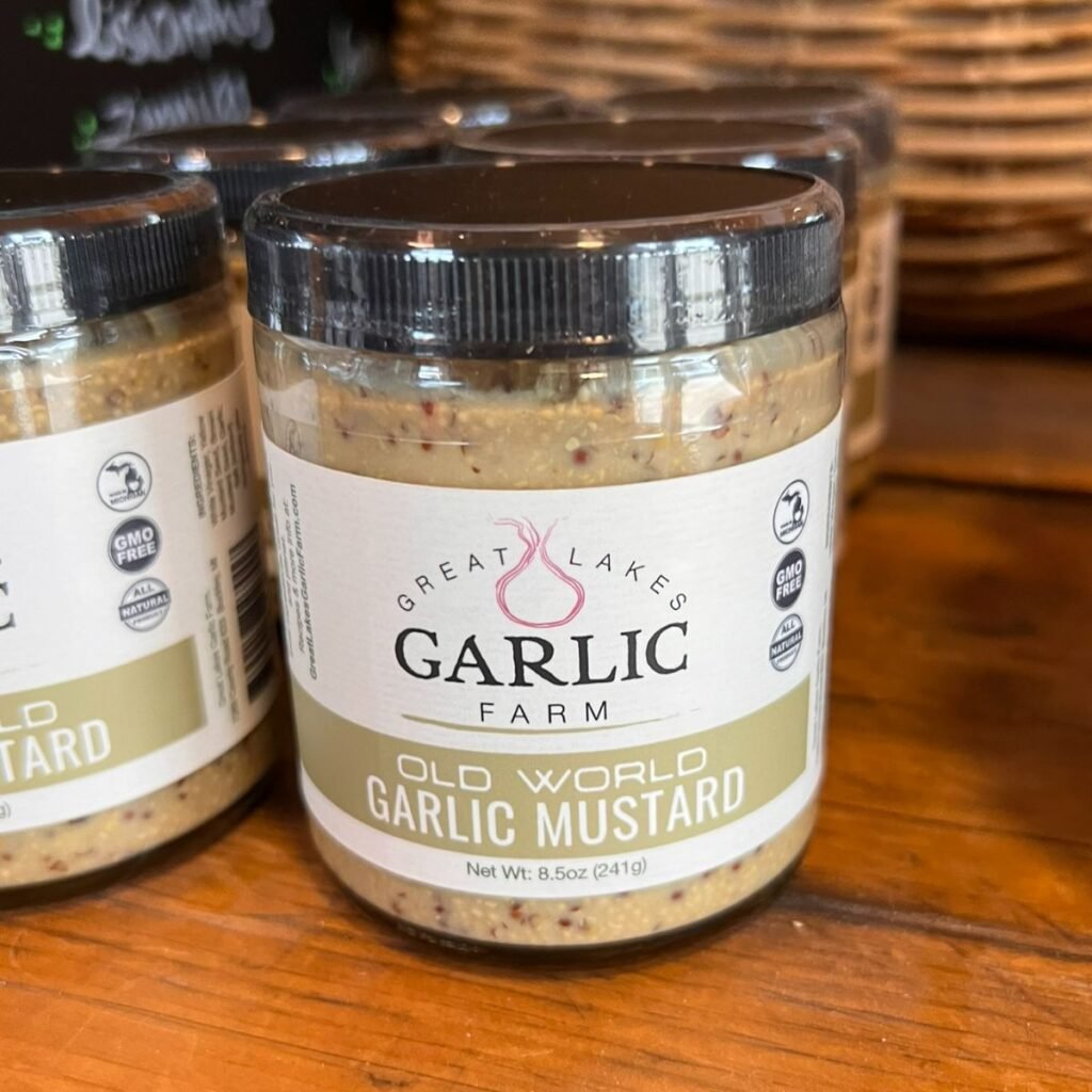 great lakes garlic farm old world garlic mustard