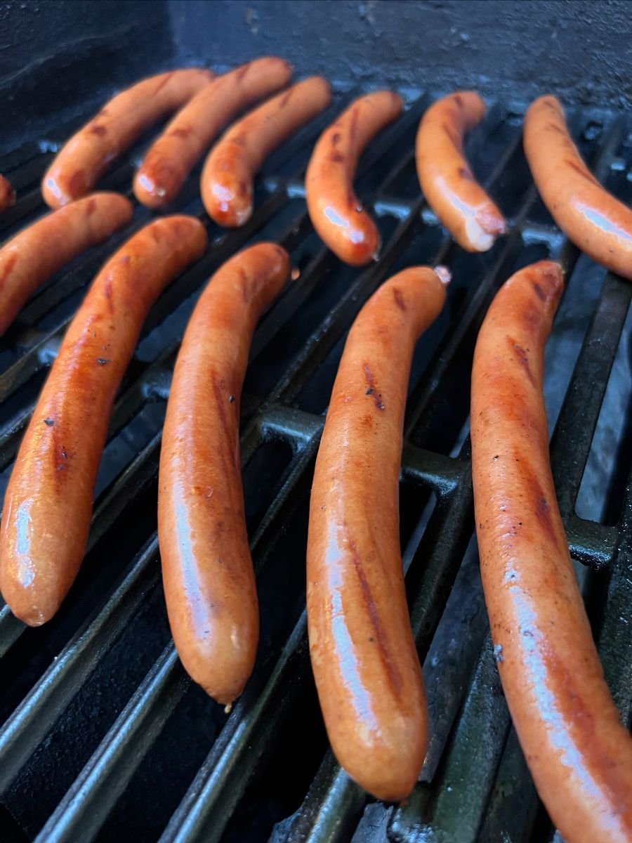 Anavery Fine Foods pork and beef hot dogs