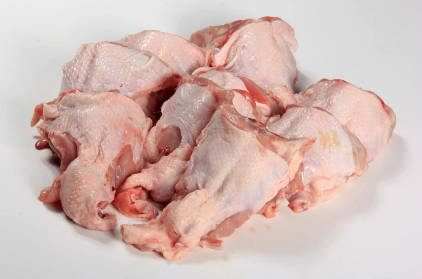 raw chicken backs