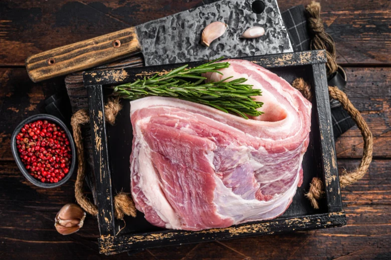pork belly raw