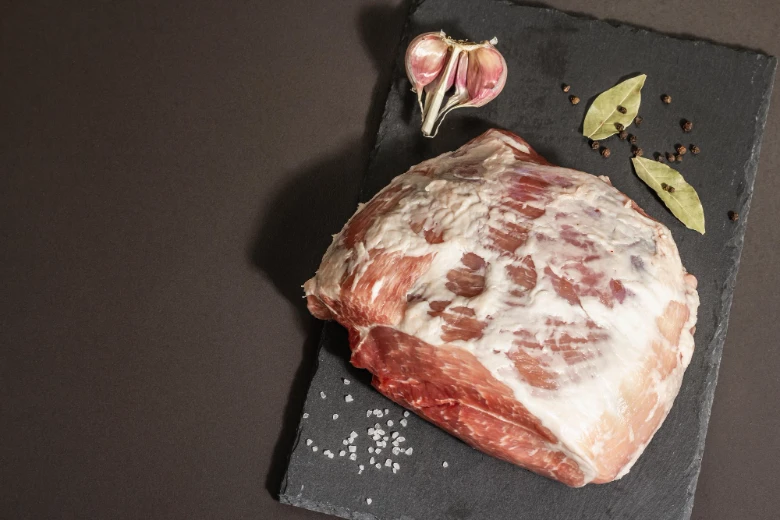 raw pork shoulder