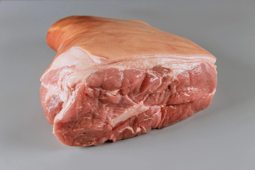 whole raw ham